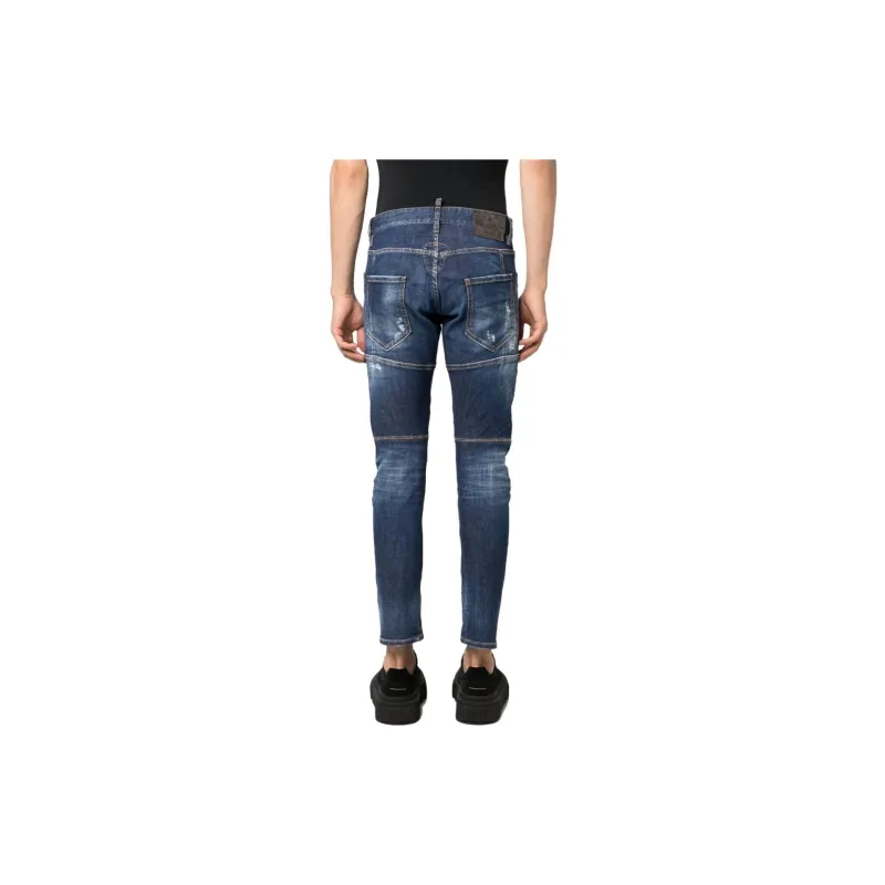 Dsquared2 Mid Rise Ripped Jeans-2