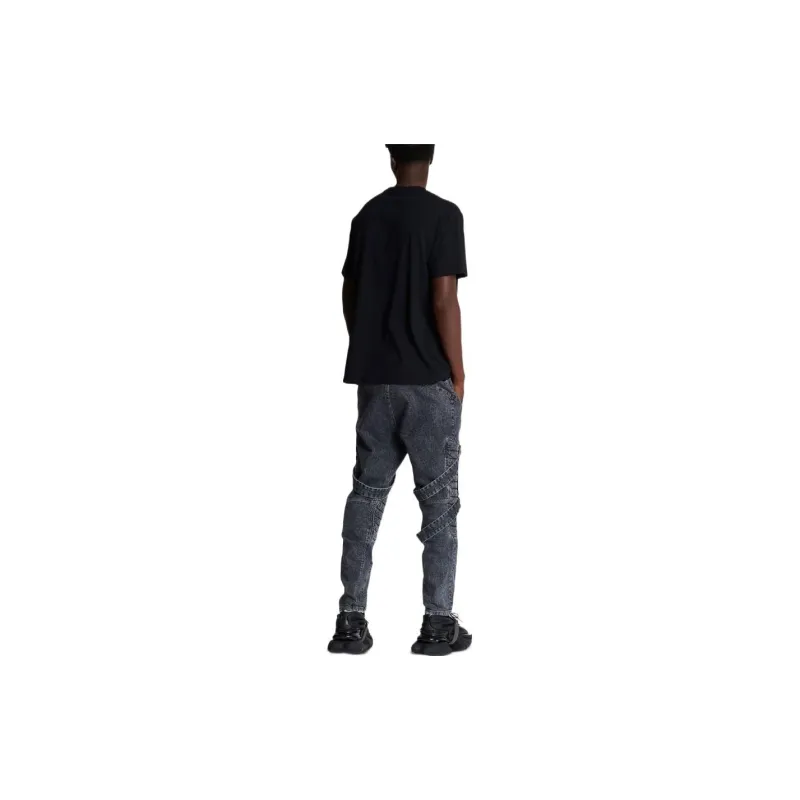BALMAIN Flock And Foil T Shirt-2