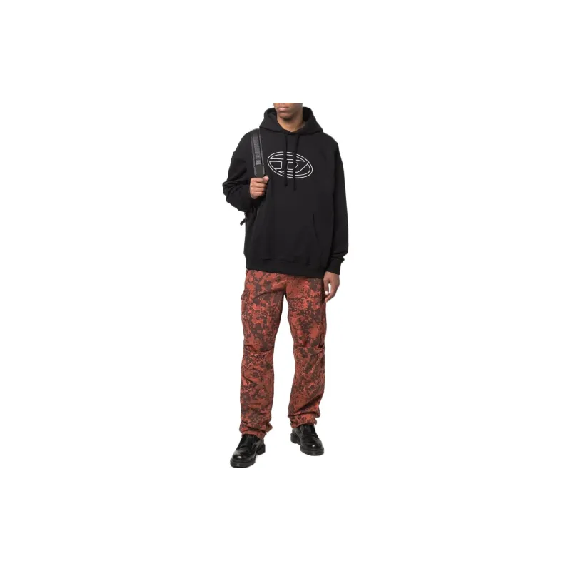 DIESEL Logo Hoodie-1