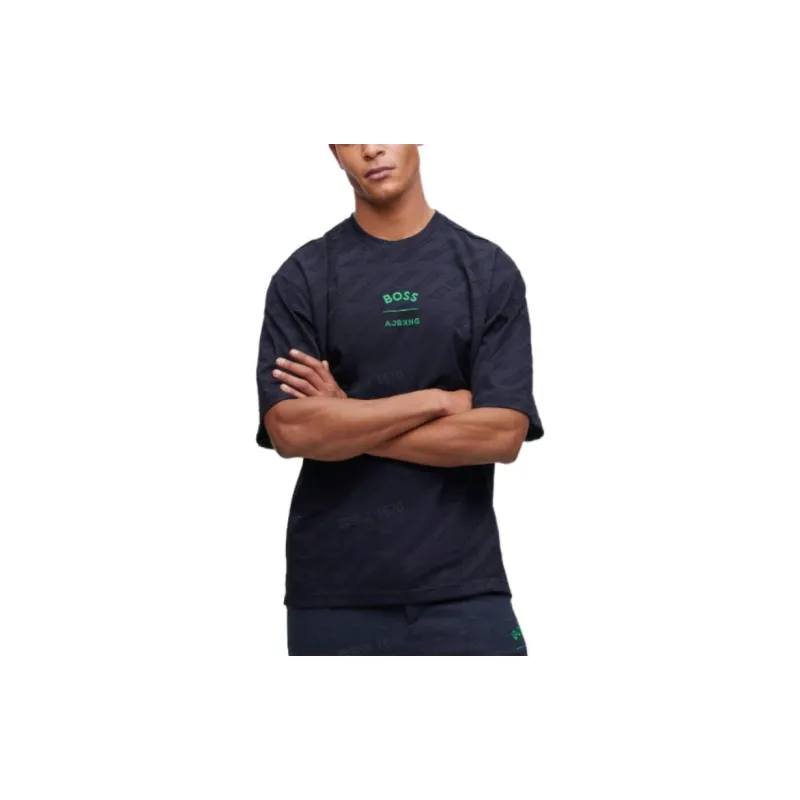 HUGO BOSS x AJBXNG HUGO BOSS X AJBXNG SS23 T Shirt Men's Marine Blue-2