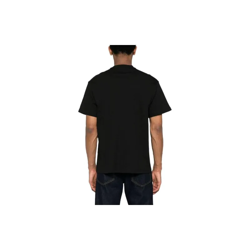 VERSACE JEANS COUTURE Logo Patch Crewneck T Shirt-4