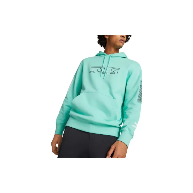 PUMA Sweatshirts Men Mint Green-4