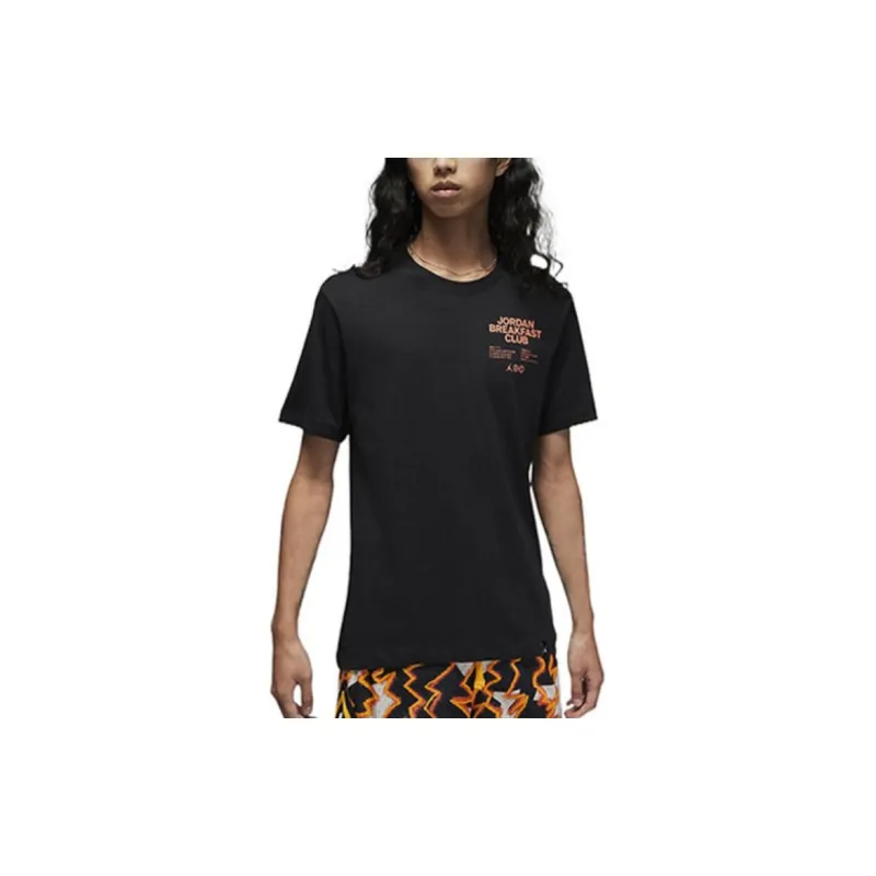 Jordan Breakfast Club T Shirts Men Black-2