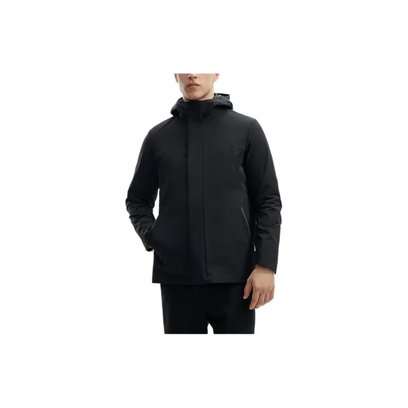 FILA Puffer Jacket Men's Jet Black-3