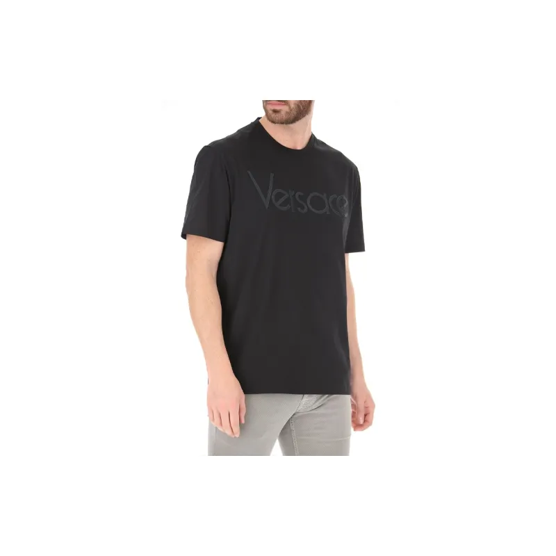 VERSACE T Shirts Men Black-3