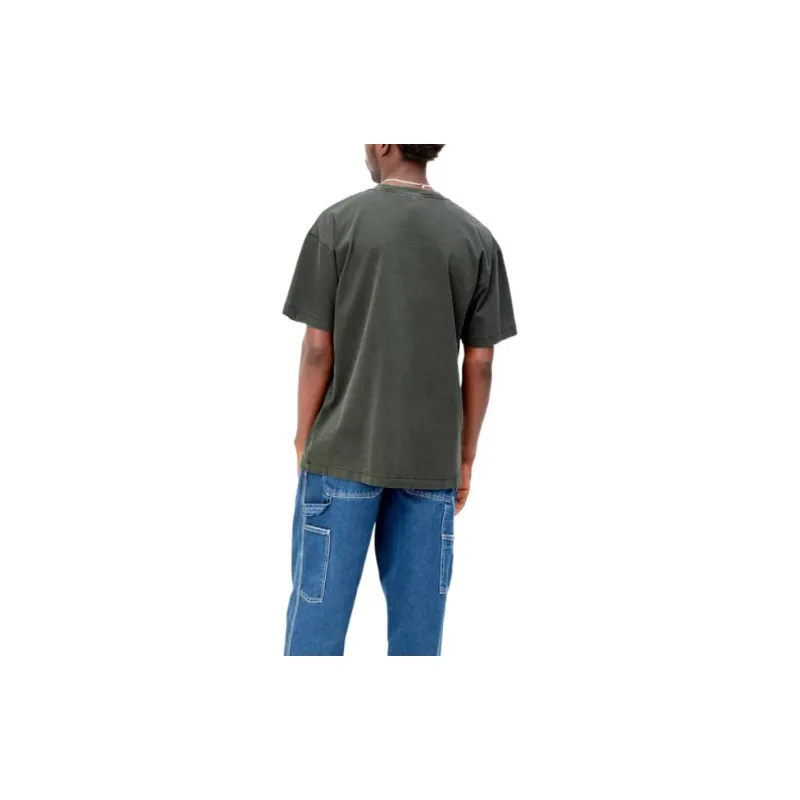 Carhartt WIP T Shirts Men Army Green-3