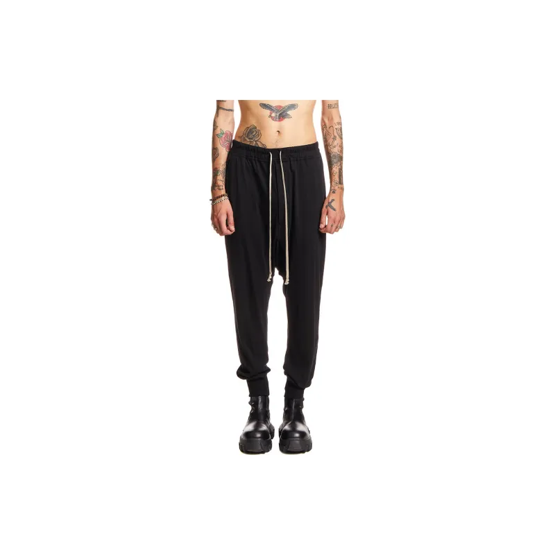 Rick Owens DRKSHDW Knitted Sweatpants Men's Black-2