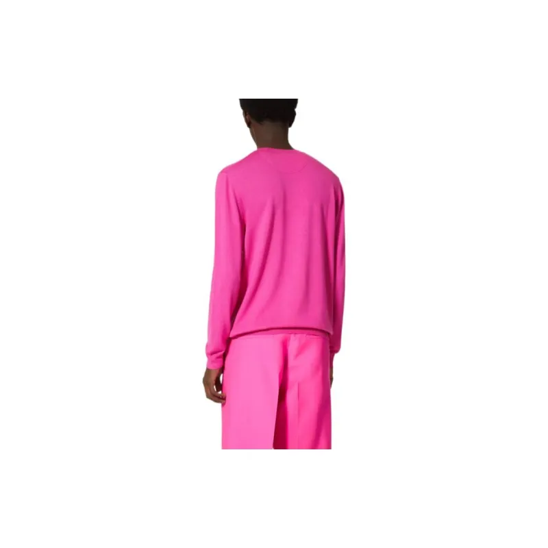Valentino Sweaters Men Rose Red-2