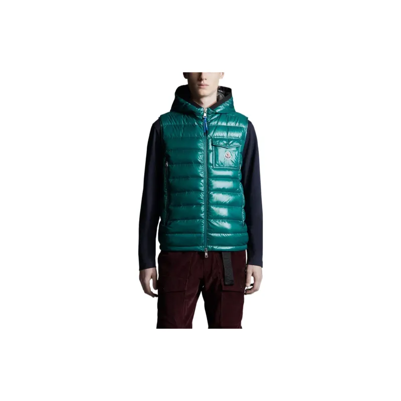 Moncler Vests Men Green-3