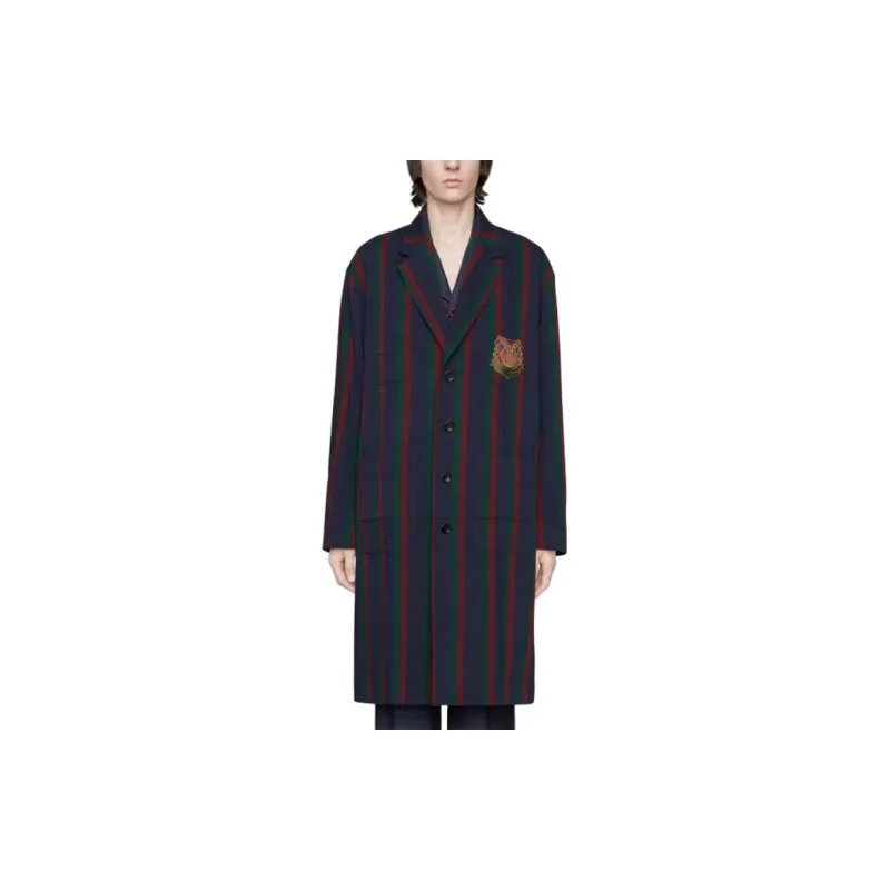 GUCCI Long Crest Coat-1