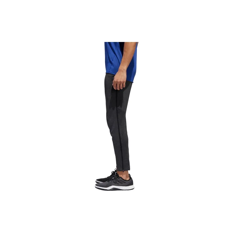 Adidas Knitted Sweatpants Men Gray-4
