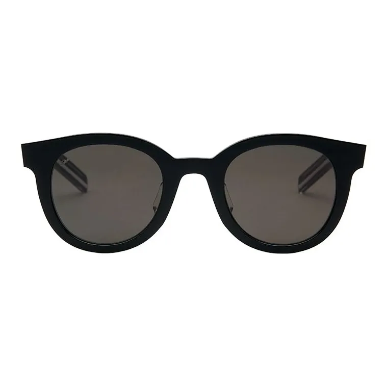 Fakeme Plate Frame Round Sunglasses Unisex-0