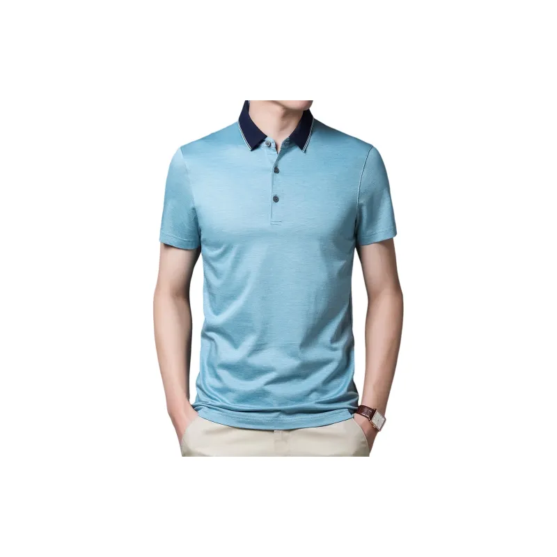 H YXIANG Polo Shirts Men-2