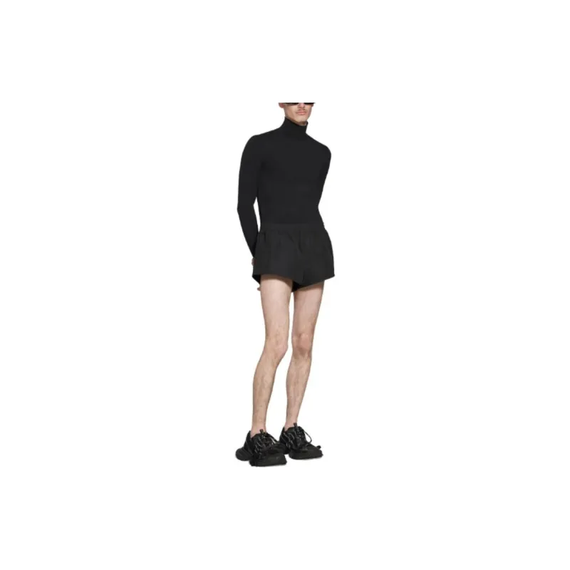 Balenciaga Elastic Waist Track Shorts-1