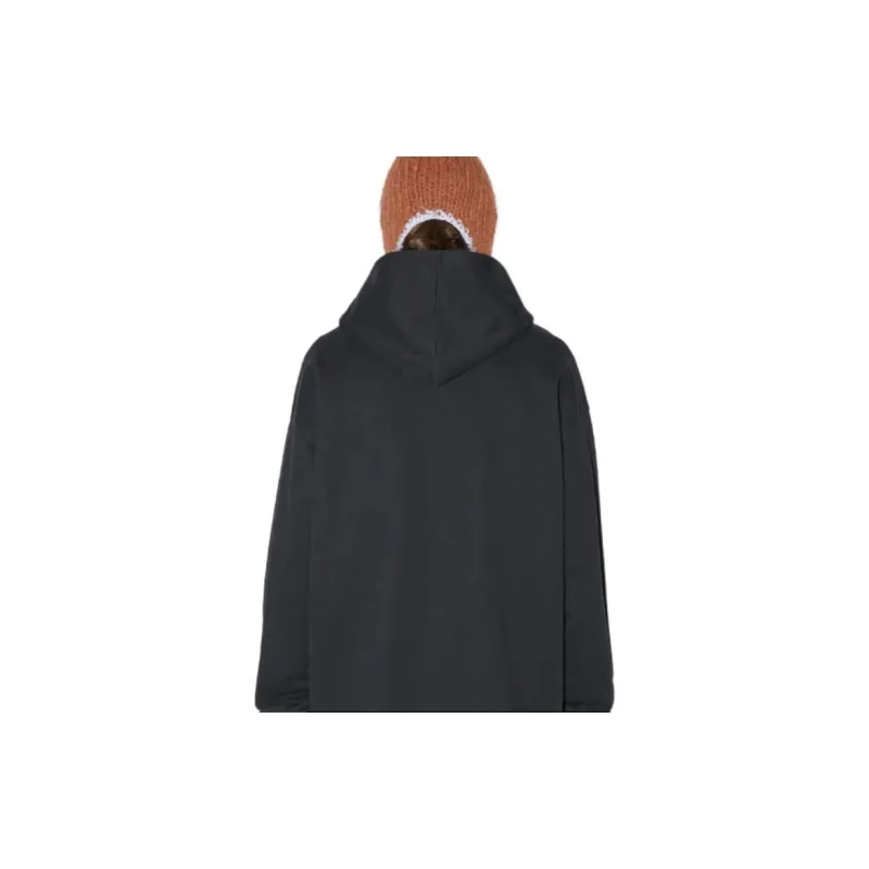 Acne Studios Logo Printed Long Sleeved Hoodie-2