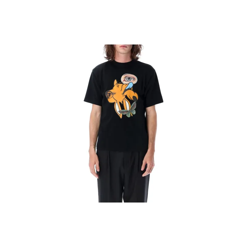 UNDERCOVER Teddy Bear Graphic print Cotton T shirt-3