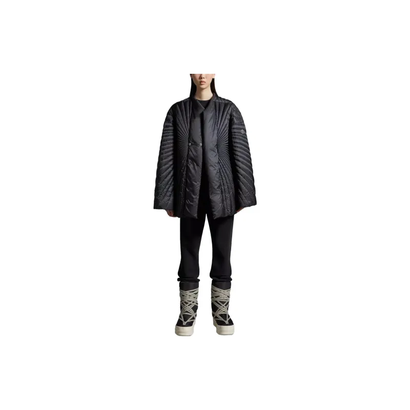 Rick Owens X Moncler Knitted Sweatpants Unisex Black-1