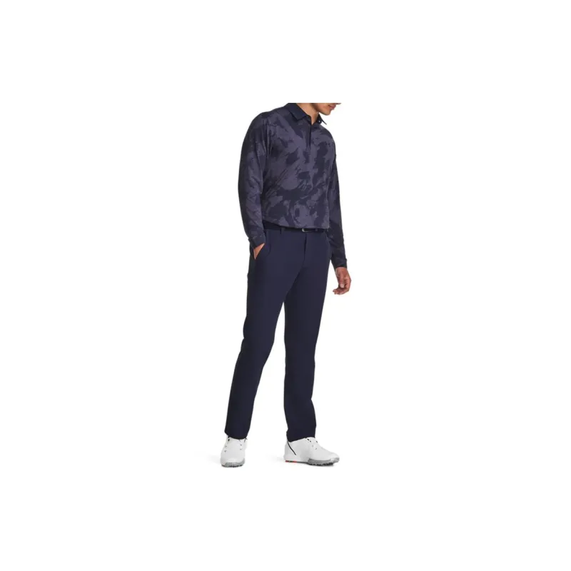 Under Armour Playoff Polo Shirts Men Dark Blue-4