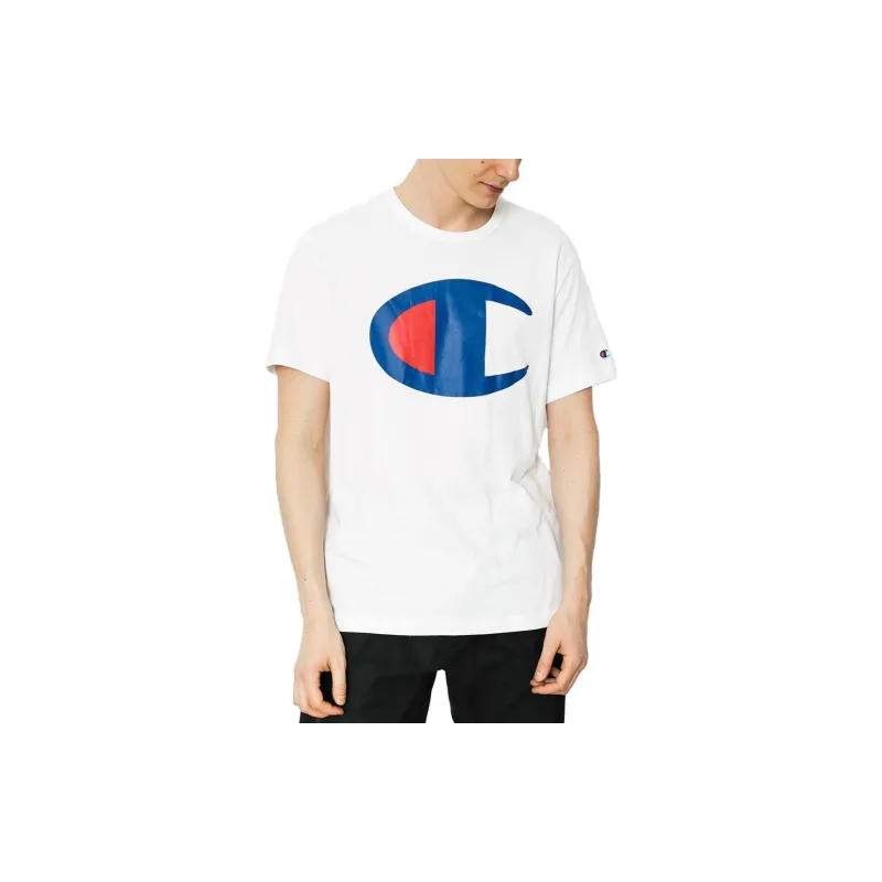 Champion T Shirts Men White-1