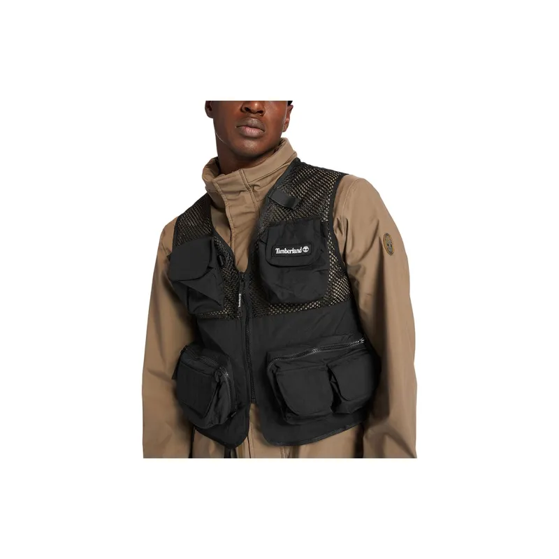 Timberland Vests Men Black-4