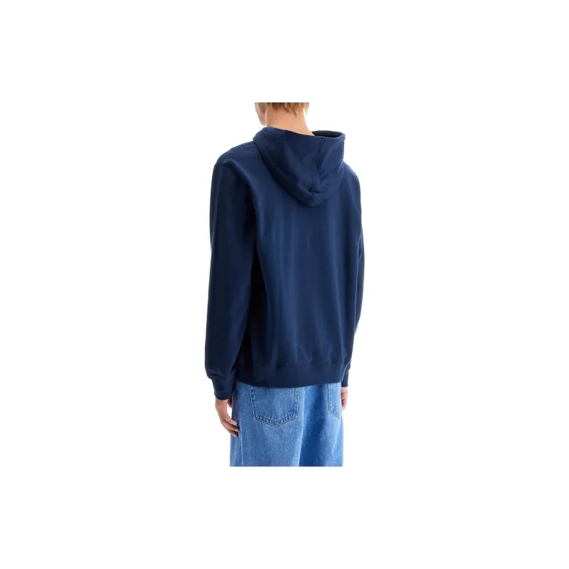 HUGO BOSS Logo Patch Drawstring Hoodie-1