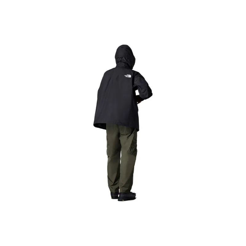 THE NORTH FACE UE Series SS24 Outdoor Hiking Water Resistant Windproof Breathable Windbreaker Jacket Men's Black-3