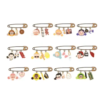 POP MART SKULLPANDA Badges
