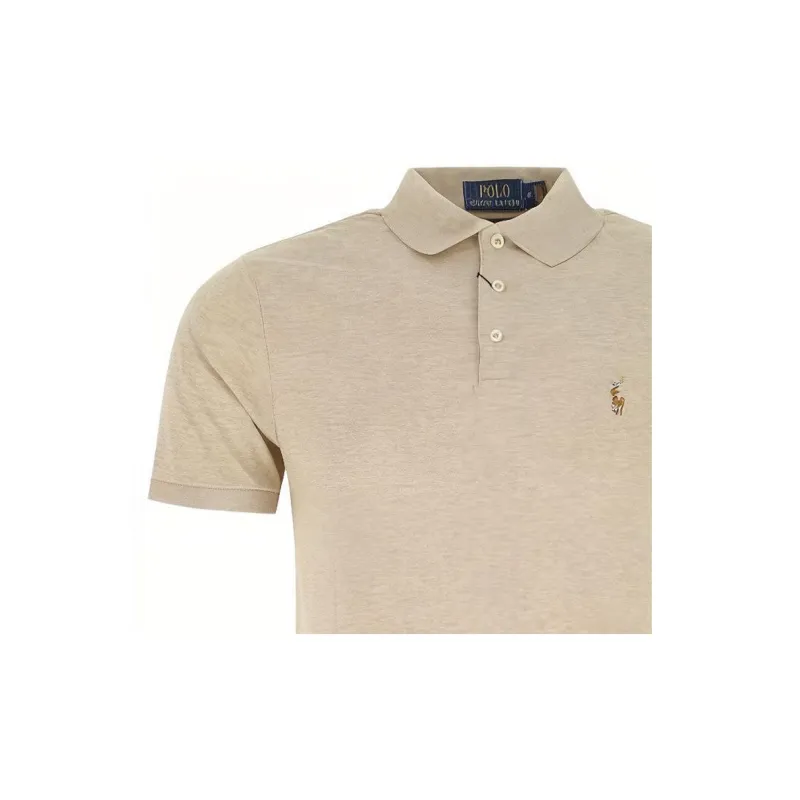 Polo Ralph Lauren SS22 Polo Shirt Men's Khaki-2
