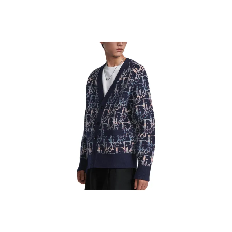 DIOR Sweaters Men Blue-3