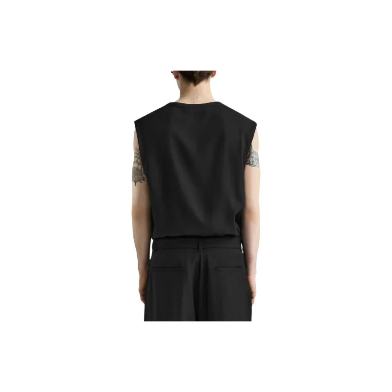 ZARA T Shirts Men Black-3
