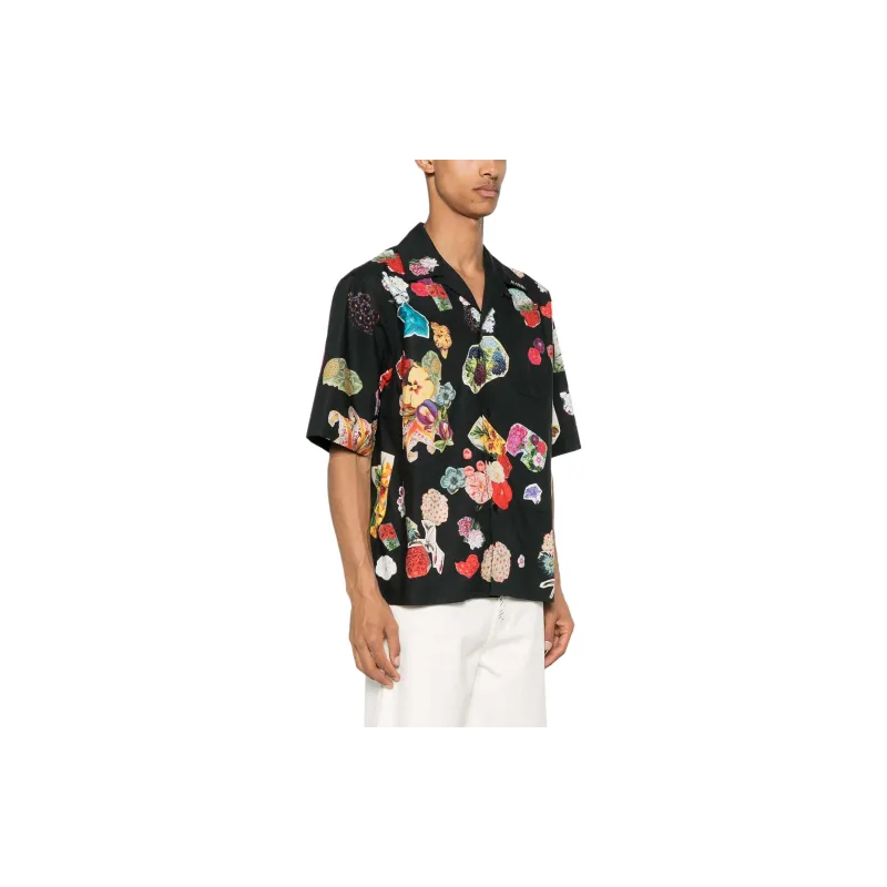 MARNI Bowling Short Sleeve Shirt-3
