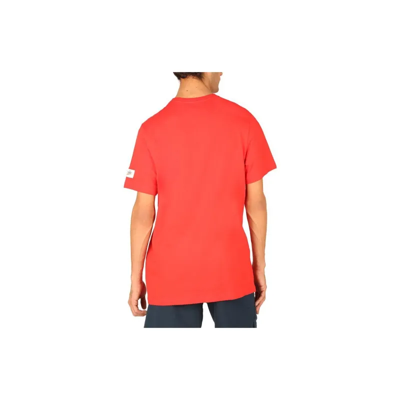 Nike T-Shirts Men Orange Red-2