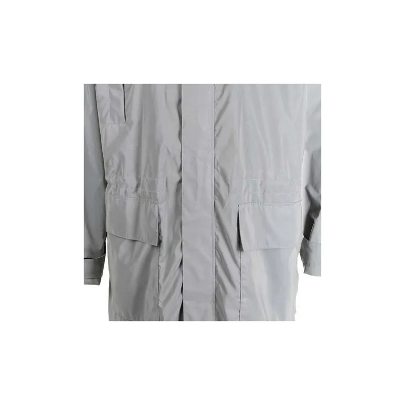 KARL LAGERFELD Coats Unisex Gray-4