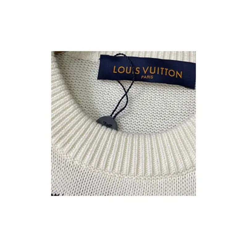 LOUIS VUITTON Sweater Men's White-5