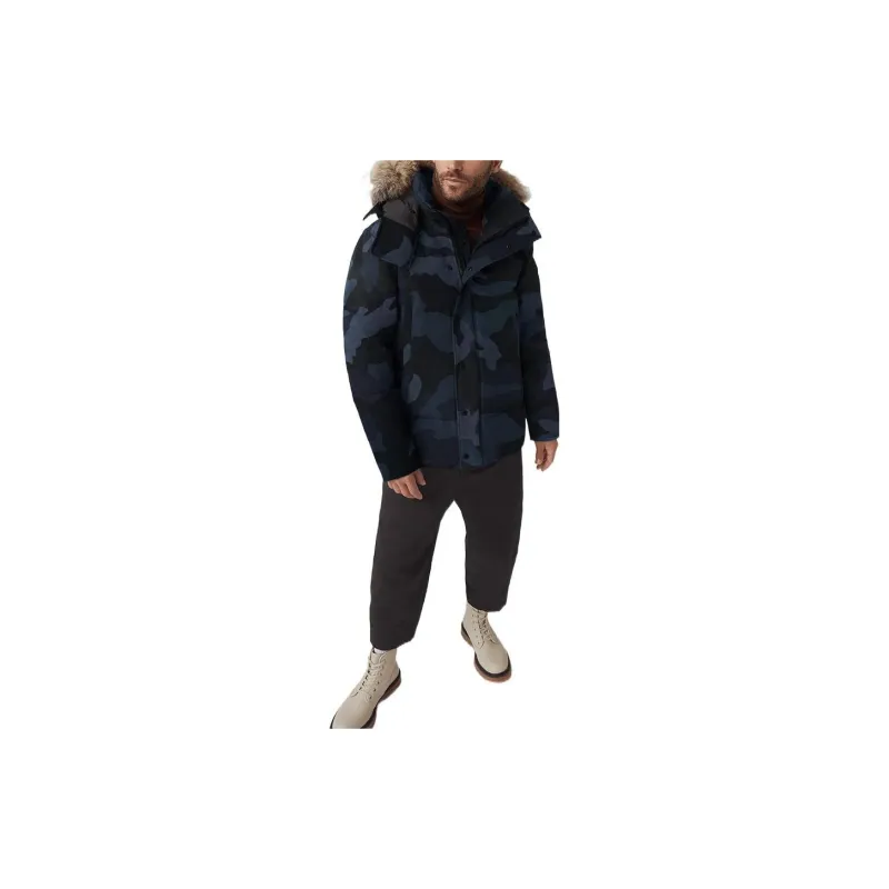 Canada Goose Down Jacket Men's Dark Blue-1