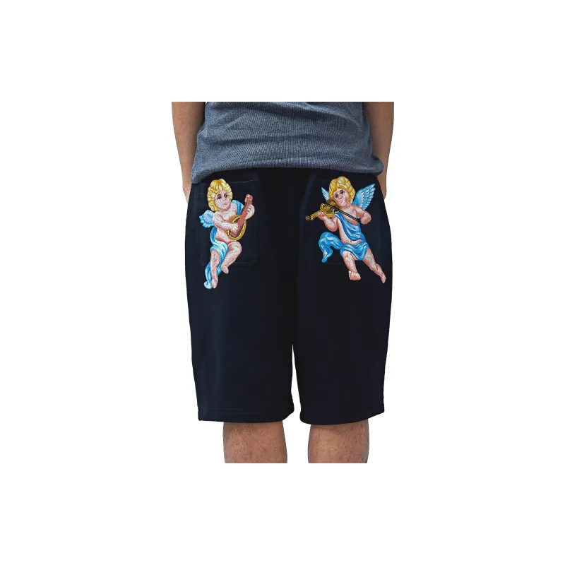 AFGK Casual Shorts Men Black-3