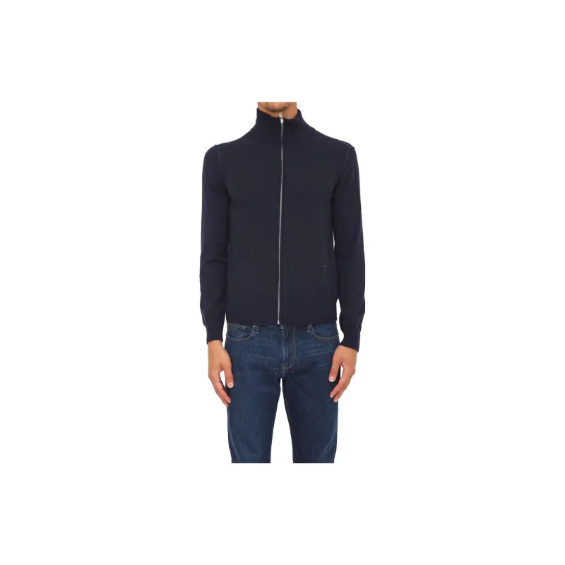 TRUSSARDI Jackets Men Navy Blue-1