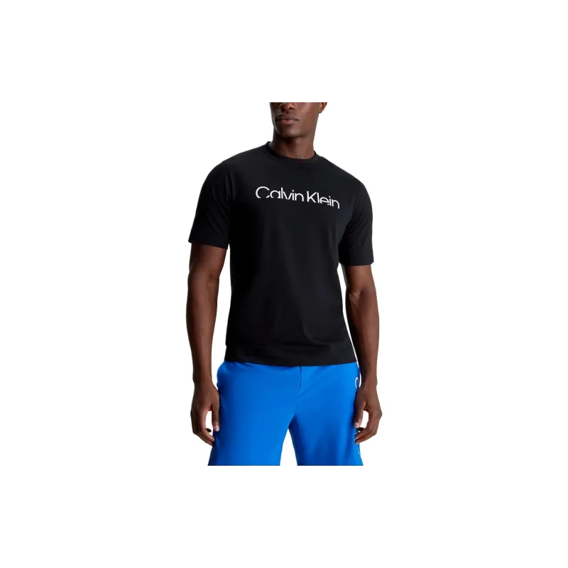 CALVIN KLEIN T Shirt Men's Black Europe Version-2