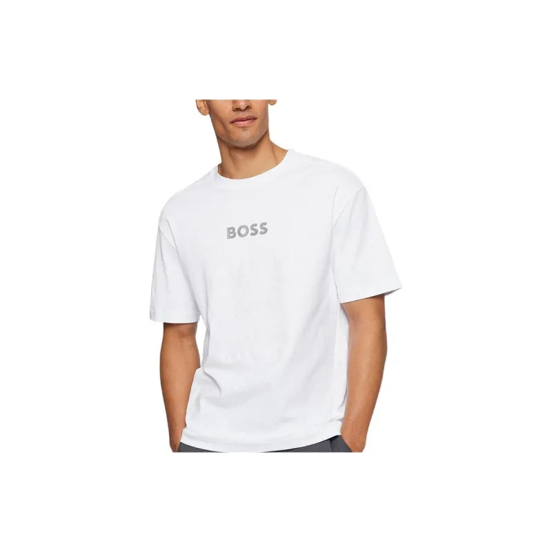 HUGO BOSS x AJBXNG SS22 T Shirt Men's White-2