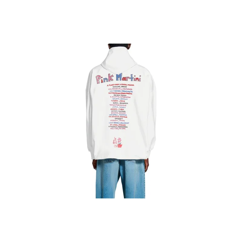 Balenciaga Elastic Hem Hoodie-5