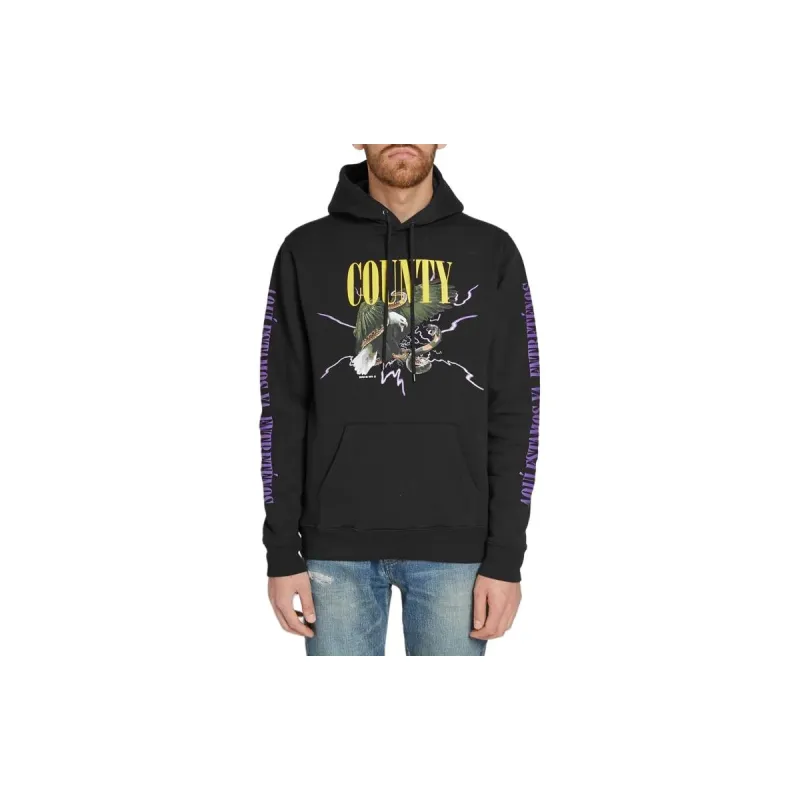 MARCELO BURLON COUNTY OF MILAN Sweatshirt Men's Black-3