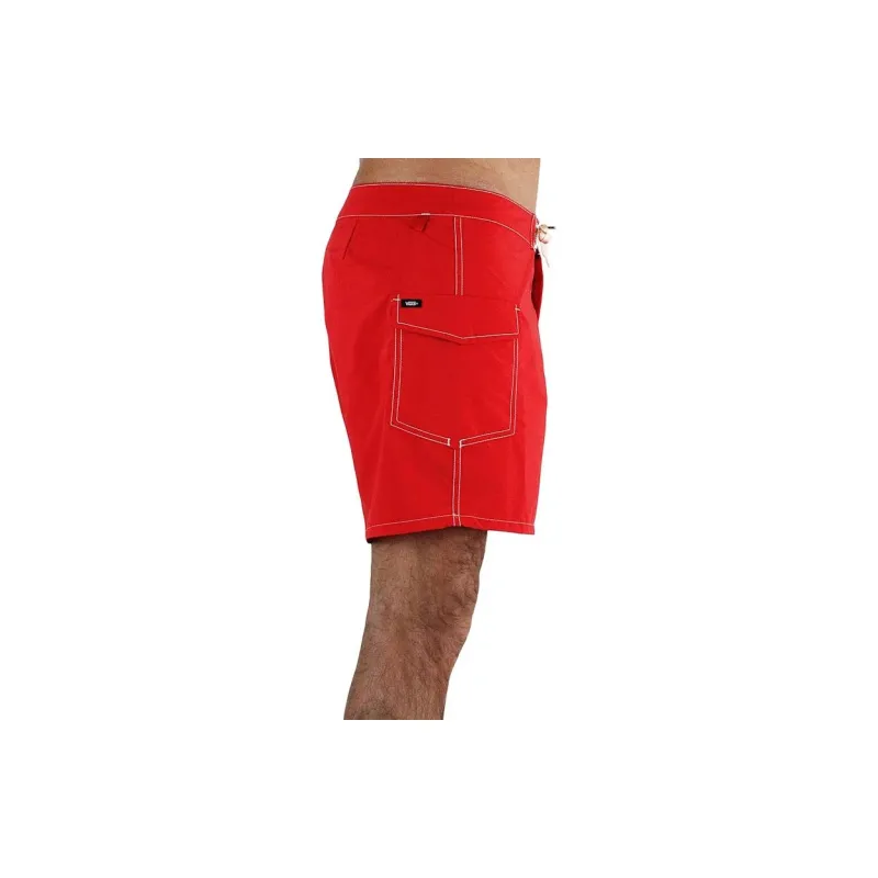 Vans YUCCA Collaboration Casual Shorts Men's Red-2