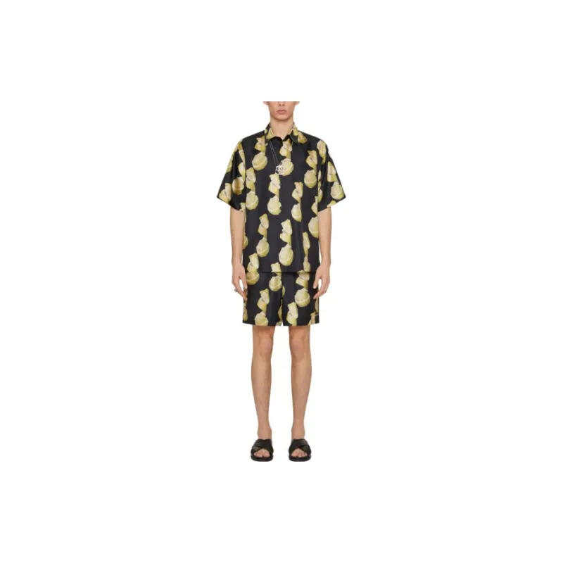 Givenchy Hawaiian Shirt With Front Pocket-1