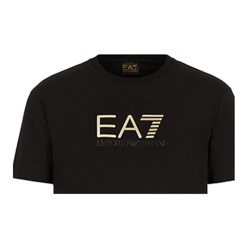 EMPORIO ARMANI EA7 SS22 T Shirt Men's Black-3