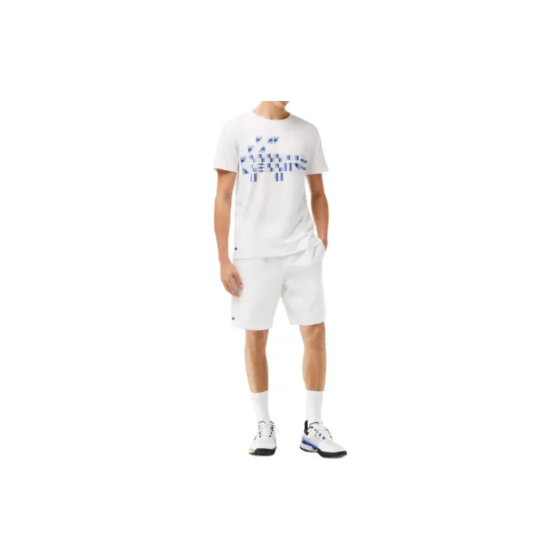LACOSTE Djokovic Collaboration T Shirts Men White-3