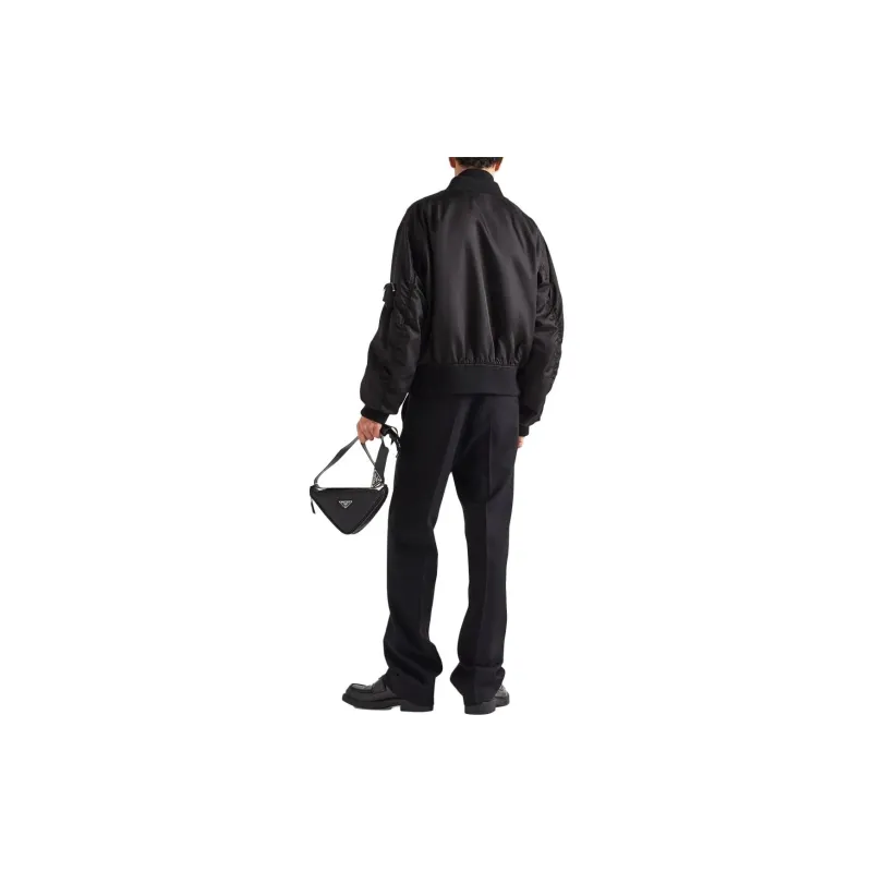 PRADA Re Nylon Bomber Jacket-3