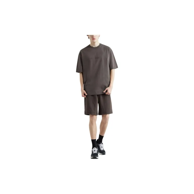 CALVIN KLEIN T Shirt Men's Brown-1