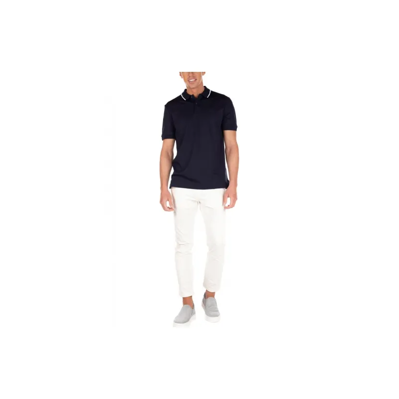 HUGO BOSS Polo Shirts Men Dark Blue-1