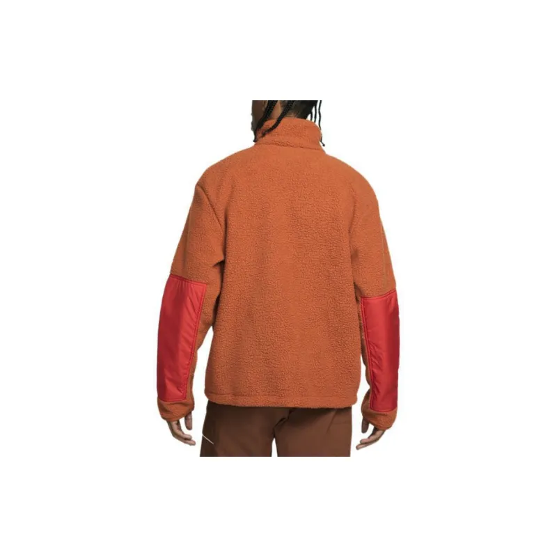Nike Velvet Jackets Men Orange-4