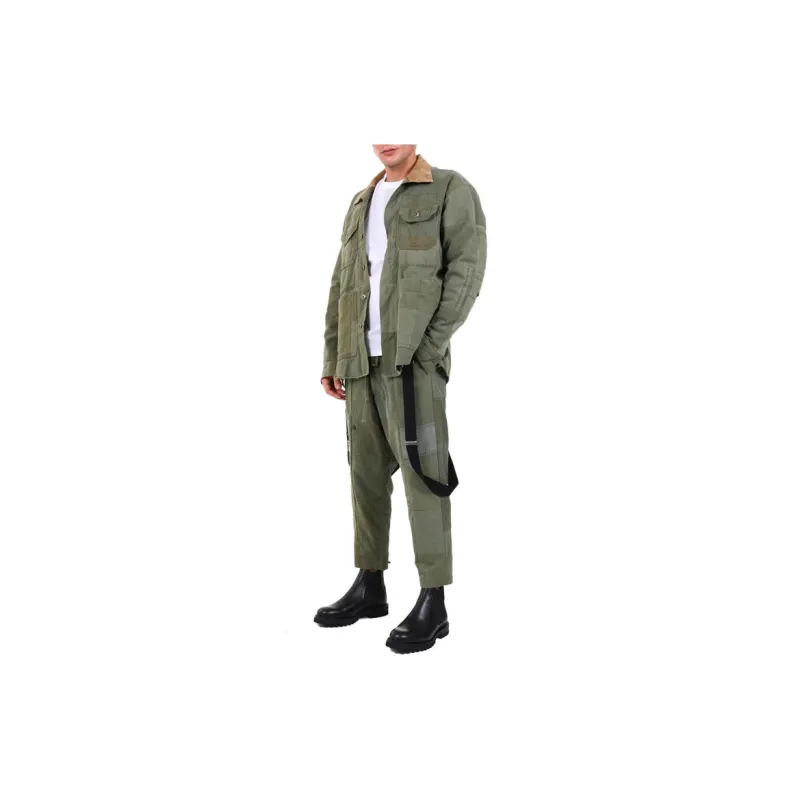 GREG LAUREN Jackets Men Green-1